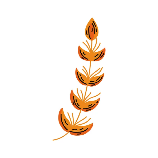 金耳大麦自然图标 — 图库矢量图片