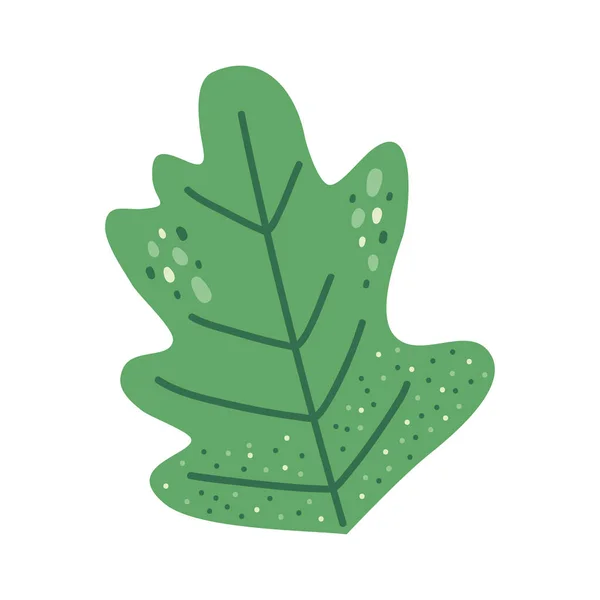 Groen Blad Plant Natuur Icoon — Stockvector