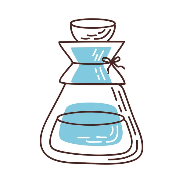 Drop Drop Coffee Drink — Vector de stock