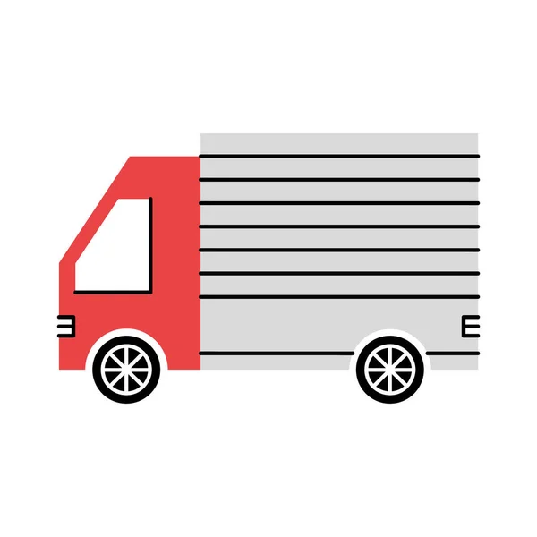 Delivery Truck Mean Transport Icon — Stockvector