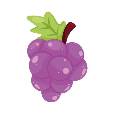 Üzümler taze meyve sağlıklı ikon