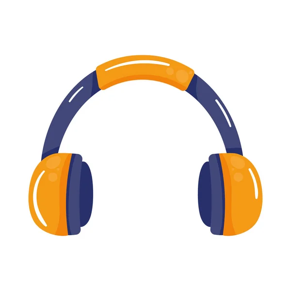 Icono Herramienta Trabajo Industrial Auriculares — Vector de stock