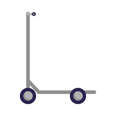 Kaykay ekolojisi taşımacılığı izole edilmiş simge