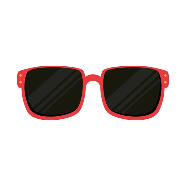 Gafas Sol Verano Icono Accesorio Óptico — Vector de stock