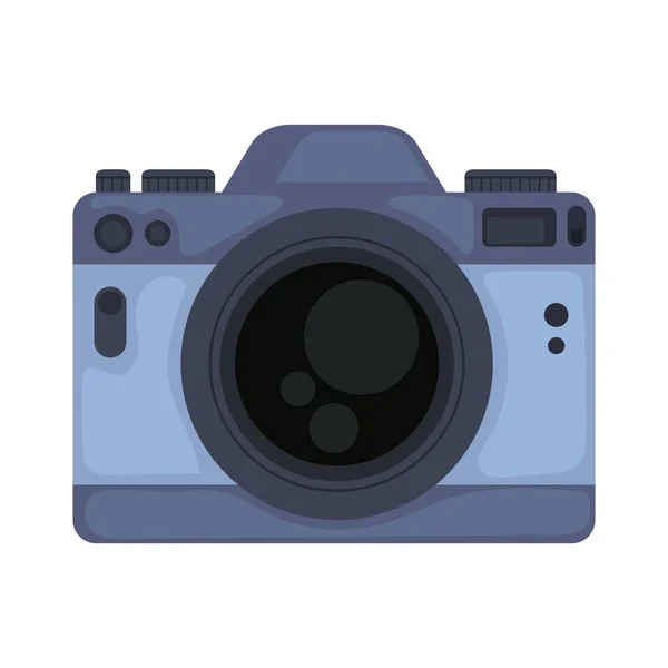 Câmera Ícone Tecnologia Dispositivo Fotográfico — Vetor de Stock