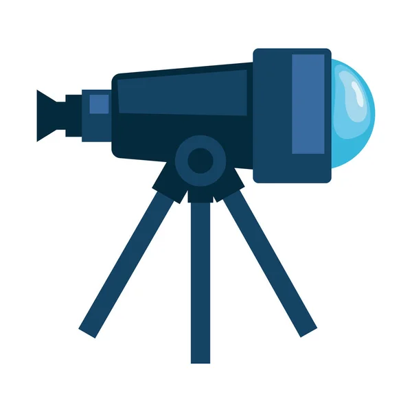 Telescope Device Space Outer Icon —  Vetores de Stock