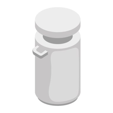 süt kantonu izometrik biçim simgesi