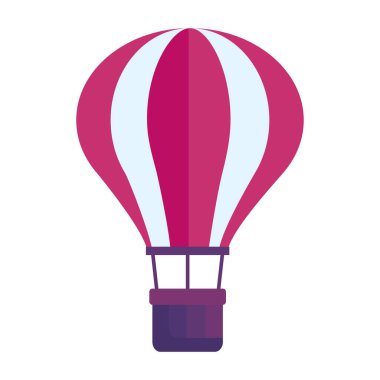 balon sıcak seyahat simgesi
