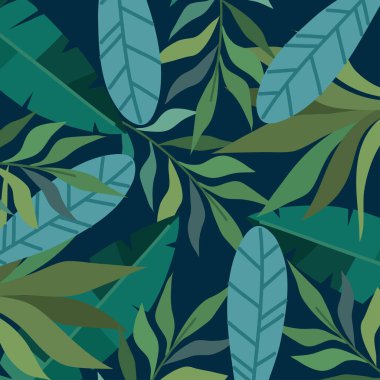 Yapraklar bitkilerin yaprak desen arka planı