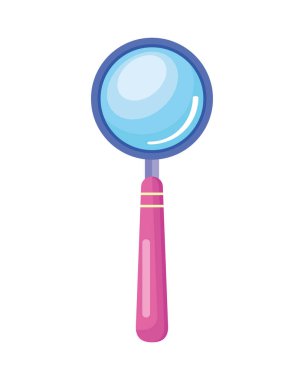 büyüteç izole edilmiş simge ara