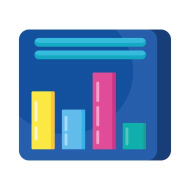 düğme simgesindeki istatistik çubukları