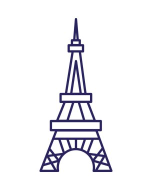 Eyfel Kulesi Paris simgesi simgesidir