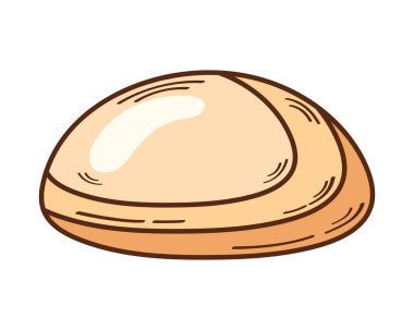 chuseok ekmek kutlama ikonu