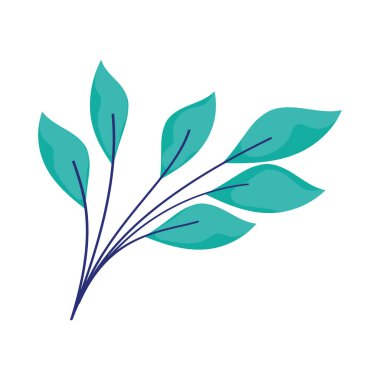 Yapraklar bitki yaprağı doğa simgesi