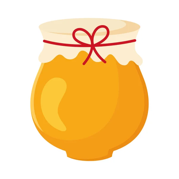 Sweet Honey Preserve Pot Icon — стоковый вектор