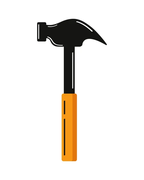 锤加工工具手柄图标 — 图库矢量图片