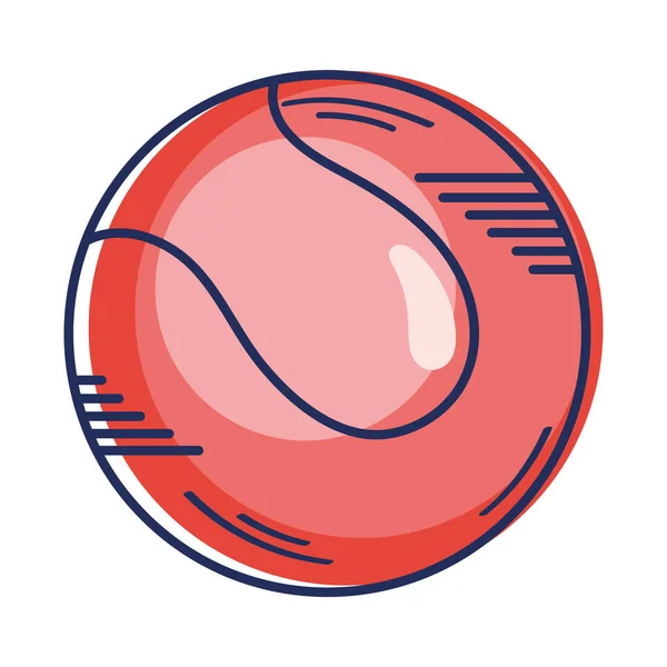 Baseball Ball Sport Equipment Icon — Stock Vector