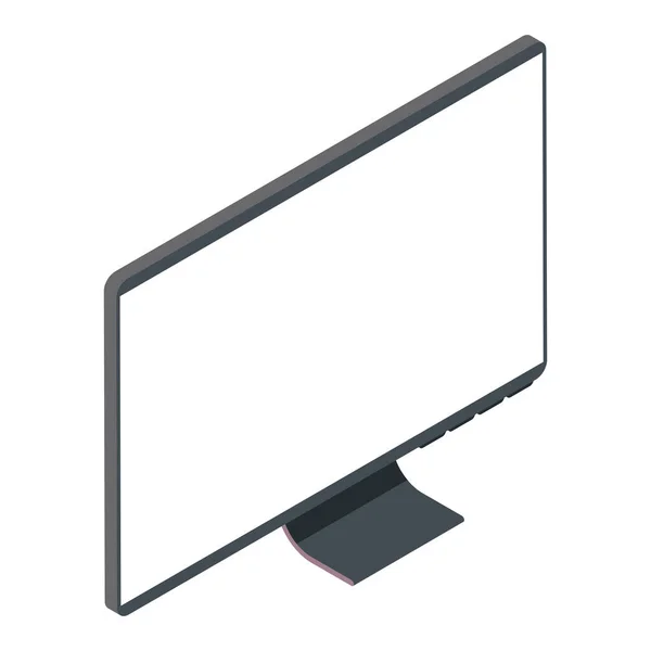 Computer Monitor Isometric Device Icon — Stockvector
