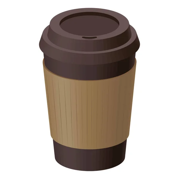 Coffee Take Away Pot Icon — Vetor de Stock