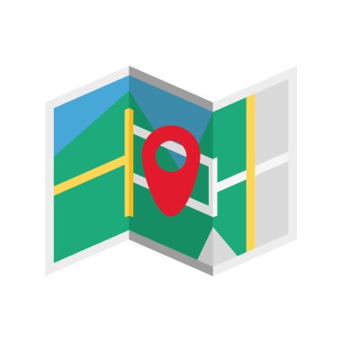 pin pointer location in map icon