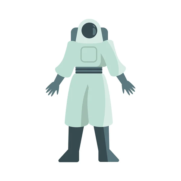 Astronaut Space Outer Character Icon — Vector de stock