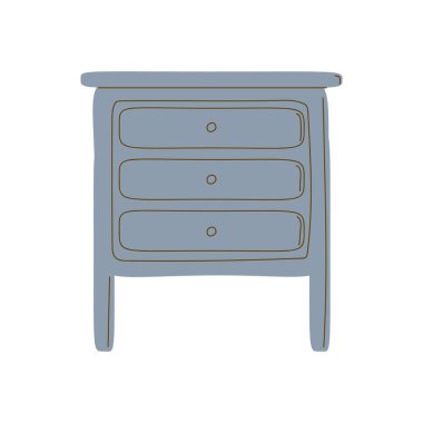 gray drawer home furniture icon
