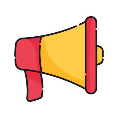 megafon aygıtı ses teknolojisi simgesi