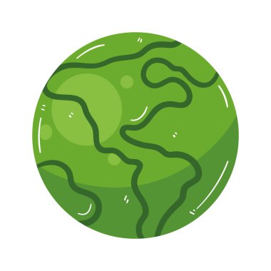 green world planet earth ecology icon