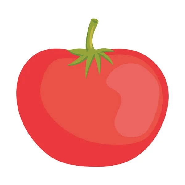新鮮なトマト野菜の健康的なアイコン — ストックベクタ