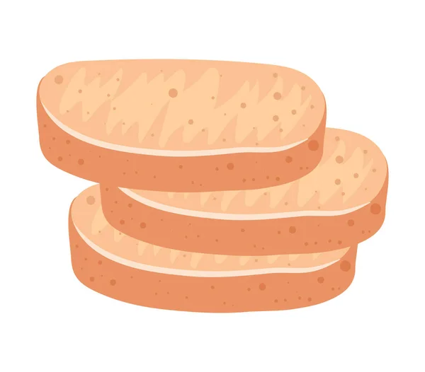 Ham Cold Meat Healthy Icon — Vetor de Stock