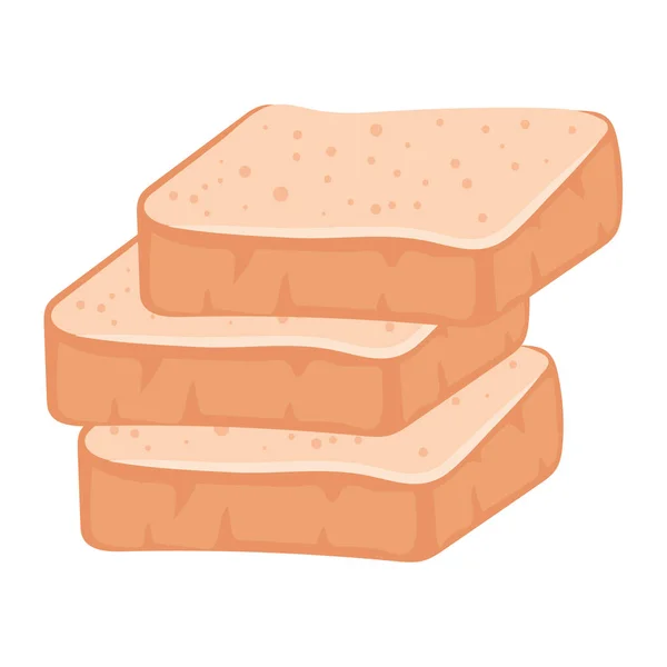 Pork Ham Meat Cold Icon — Vetor de Stock