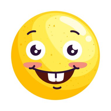 comic emoji smiling happy character