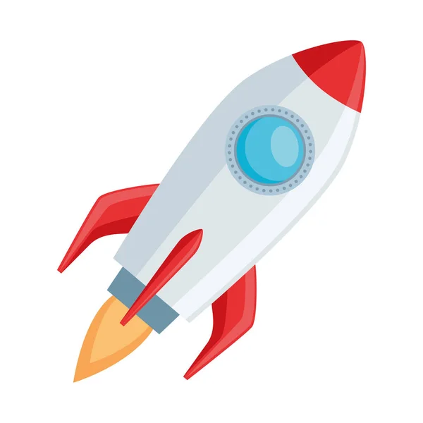Rocket Launcher Start Icon — Stock Vector