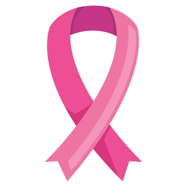 Breast Cancer Awareness Ribbon Campaign — Stock Vector