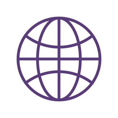 global sphere browser isolated icon