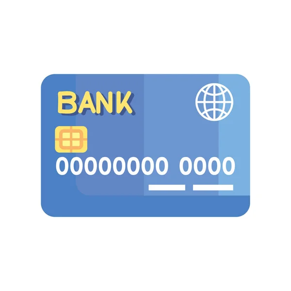 Debit Money Dollar Banking Icon — Vector de stock