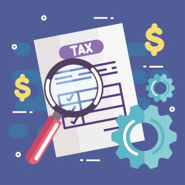 accounting and auditing search icons