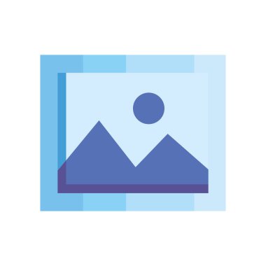 fotoğraflı resim dosyası izole edilmiş simge