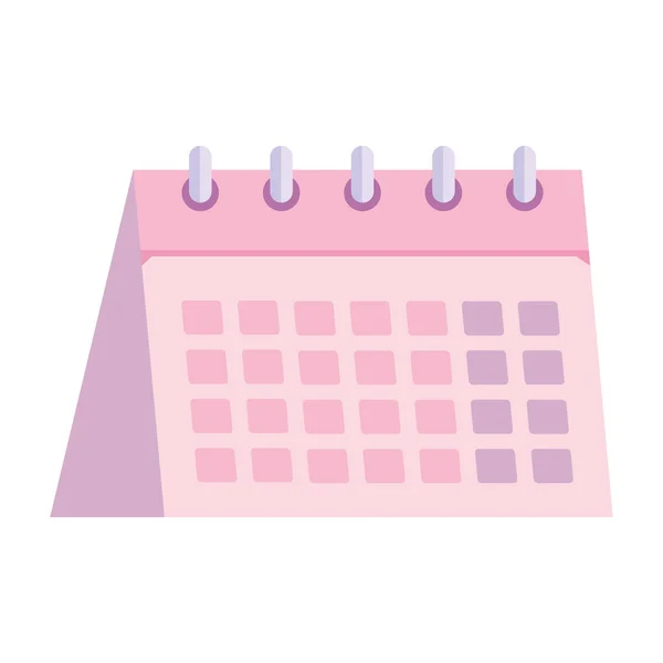 Дата Нагадування Календаря Ізольована Піктограма — стоковий вектор