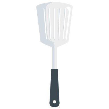 spatula kitchen utensil isolated icon