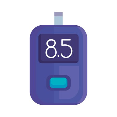 glucometer medical device measure icon