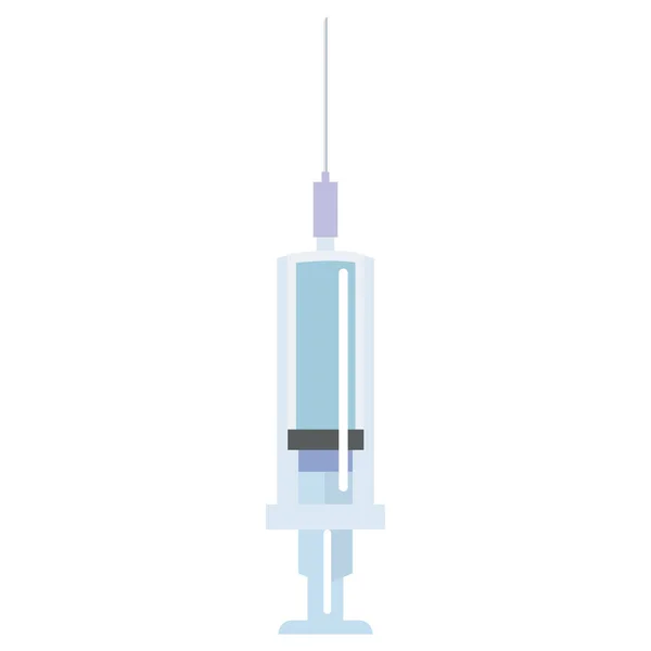 Syringe Medical Drug Medical Icon — Stok Vektör