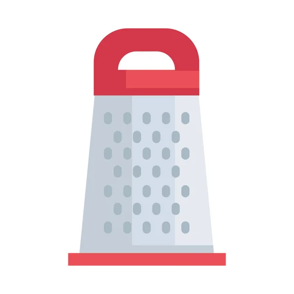 Grater Kitchen Utensil Isolated Icon — Vettoriale Stock