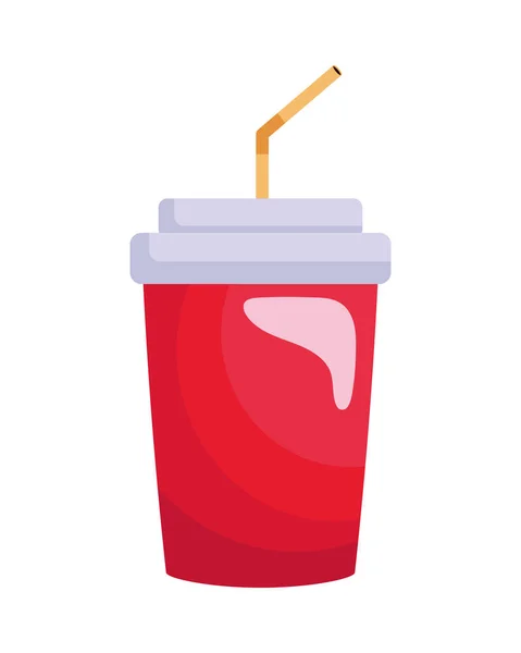 Soda Drink Take Away Icon — Image vectorielle