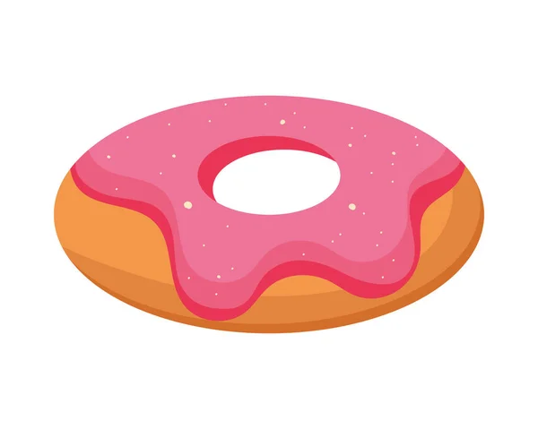 Sweet Donut Pastry Bakery Icon — Stockový vektor