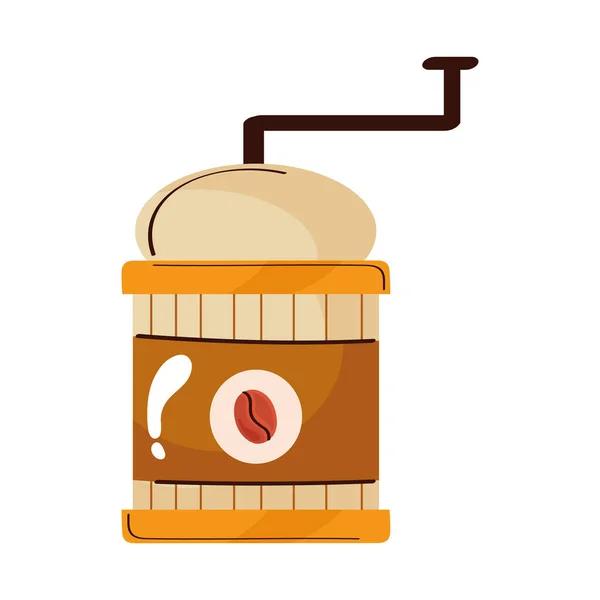 Coffee Toaster Handle Machine Icon — Stockvector