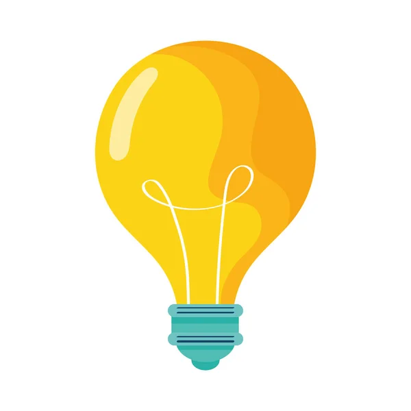 Bulb Light Energy Power Icon — Stockvector