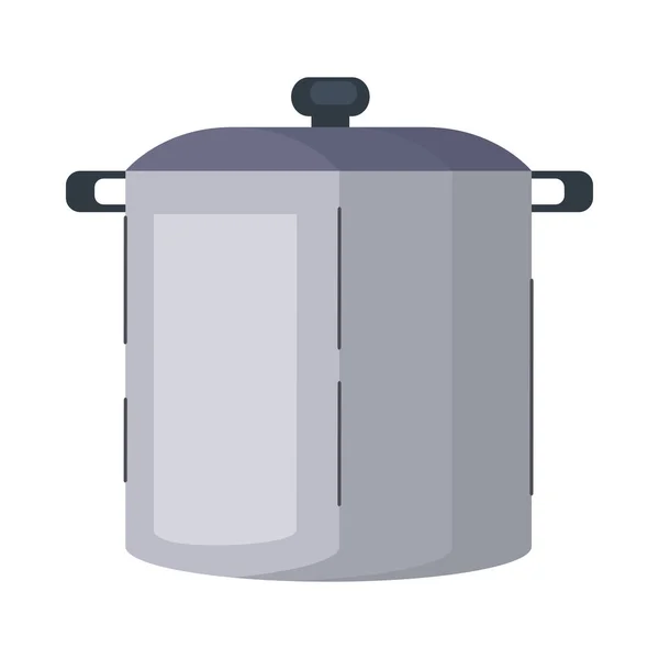 Kitchen Pot Utensil Equipment Icon — Stockvektor