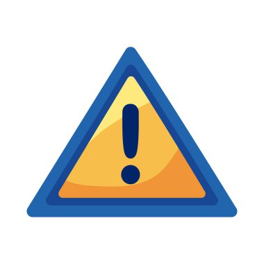 alert symbol in triangle signal