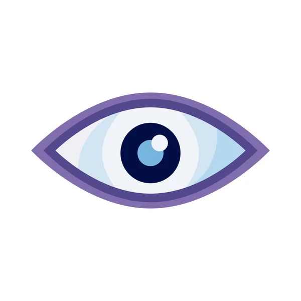 Eye Security Symbol Isolated Icon — Vettoriale Stock